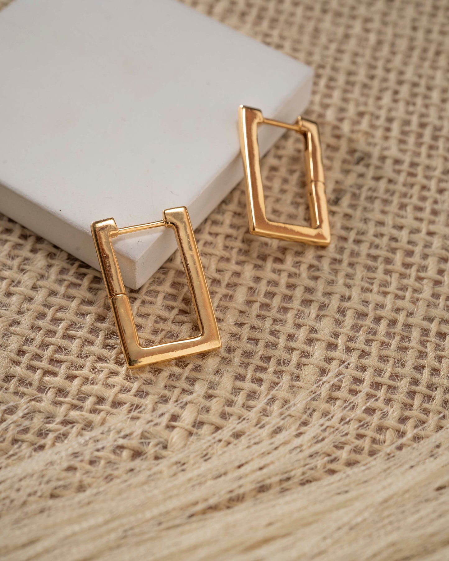 Geo Luxe Hoops