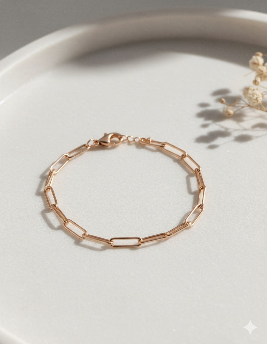 Golden Link Bracelet
