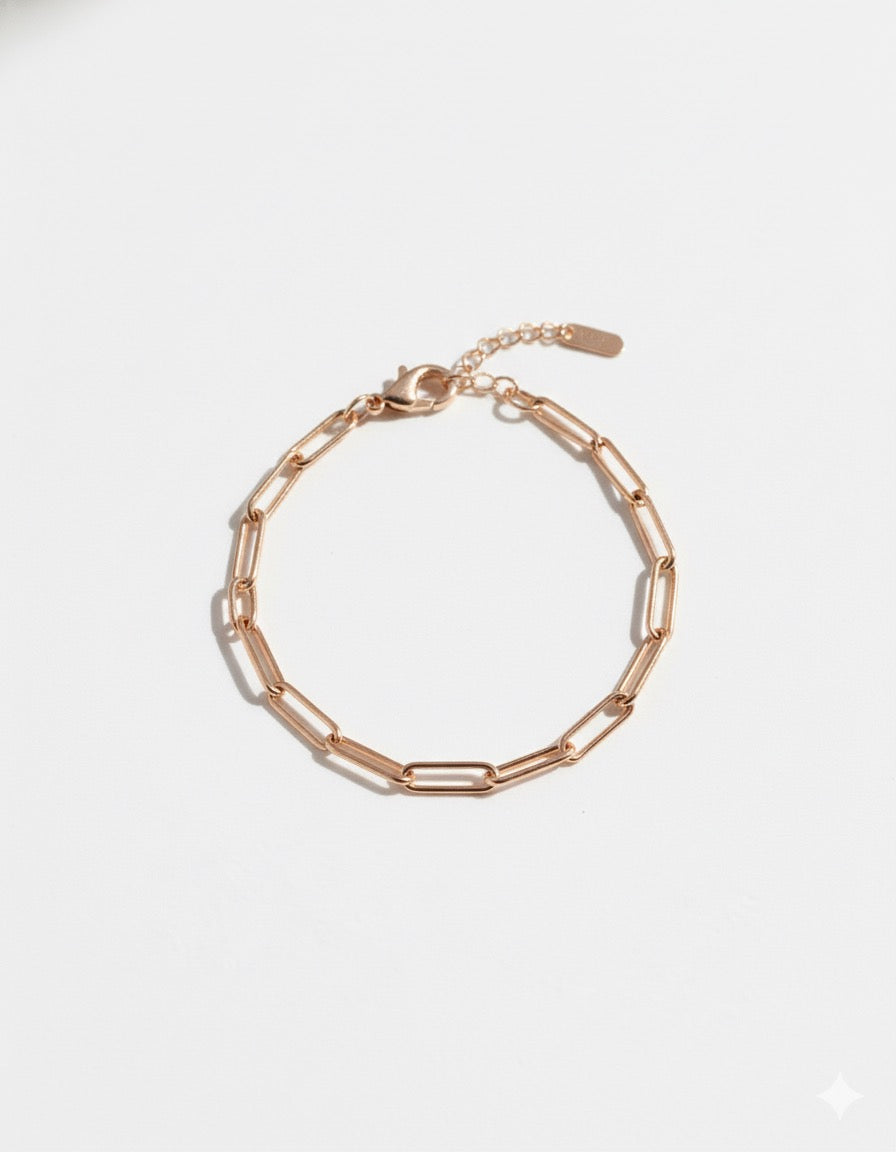Golden Link Bracelet