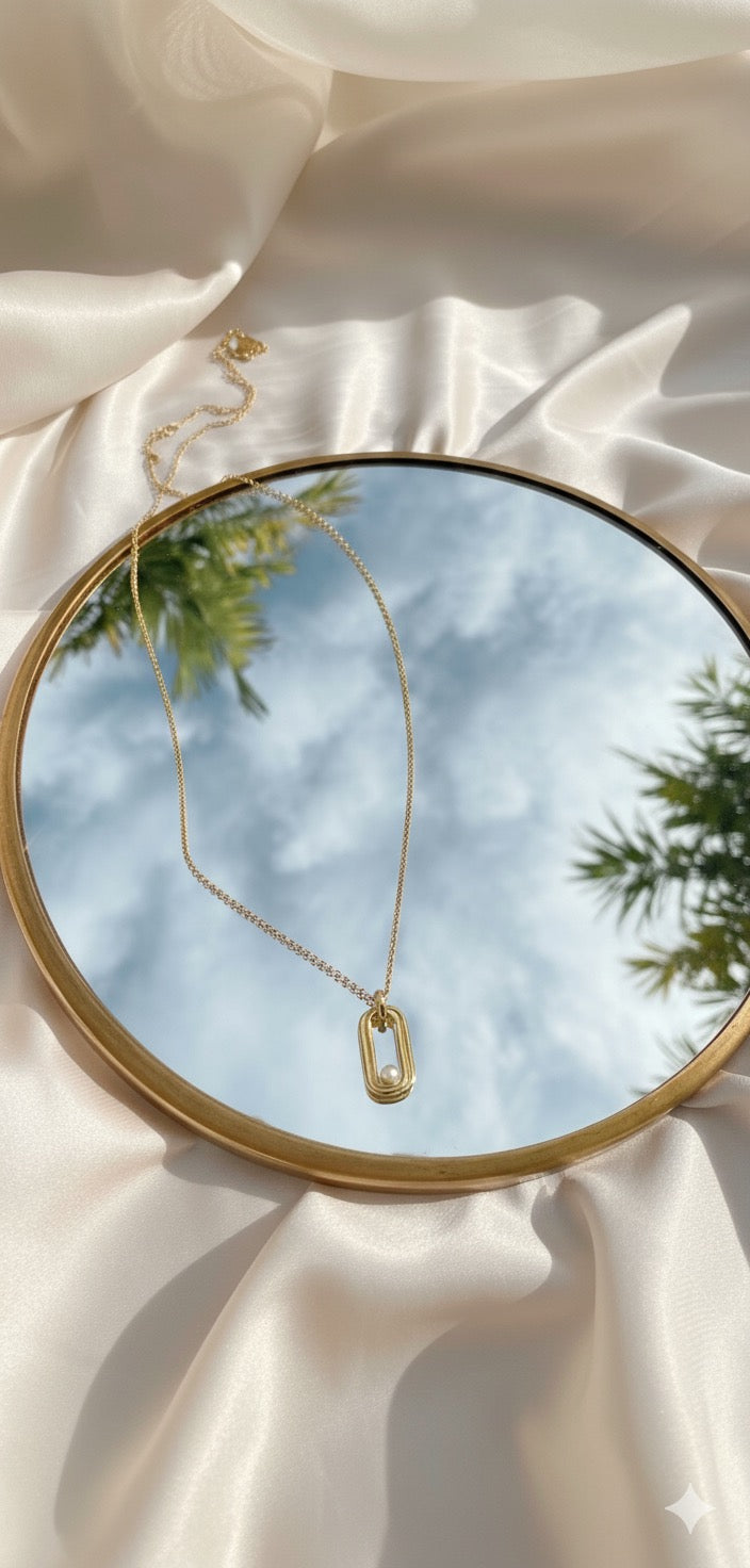 The Pearl Orbit Necklace
